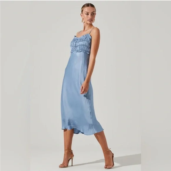 zola bridesmaid dresses Pearl Pink Convertible Bridesmaid Dress-ZOLA Convertible Bridesmaid Dress-ZOLA Cold-Shoulder Flounced Sleeves Chiffon A-line Gown For Bridesmaid Party